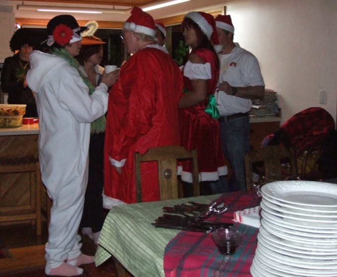 The Snowgal and Santa Concult